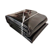 Pond Liner, 79inch * 79inch Pond Liners for Outdoor Ponds, Black Fish Safe Pond Liner for Koi Ponds, V1366-AZ2-W-23223