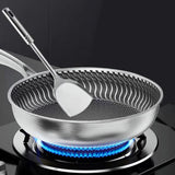 Tri-Ply 316 Frying Pan 32cm Double-Sided V1142-LP1005006783060325