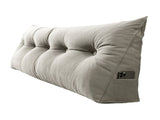 Triangle Cushion Bed Head Large Backrest Lumbar Cushion Tatami Soft Package V1294-YM0714-210903XU01-5