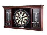 Dartboard and Cabinet Set, Ready-to-Play Bundle Official Size Dartboard Cabinet Set, Steel Tip Dart V952-MJTZZXBFHJK0P1LMJV0