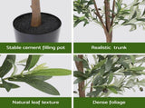 Artiss 210cm Artificial Olive Tree Faux Trees Indoor Decor Artificial Plants Lifelike Plant 2.1M AP-TREE-OLIVE-210