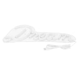 LED Neon Lamp Unique USB Powered Wall Neon Sign Party Holiday Bedroom Decoration Blue V1294-YM0901-3119210049911