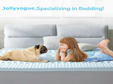 7 Zone Memory Foam Topper Mattress Toppers Cool Gel Pad Mat Medium Firm 8cm Thick 137cm x 190cm V201-W12782460