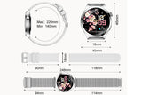 Smart Watch for Women Waterproof Smartwatch 100 Sports Fitness Tracker-Silver V1263-JX-7656-1