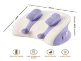 Livemor Neck & Shoulder Massage Pillow with Heat, Cordless 4D Kneading Massager for Home & Office NECK-MASSAGE-04-PP