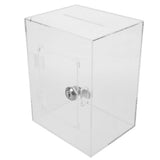 Worgeous Lock Box For Keys Acrylic Transparent Donation Box For Organizations Work Unit 1 Set V1192-AZ-W-23940