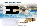 4pcs 1/2 Inch Float Valve, Water Float Valve for Pond Float Valve Shutoff Auto Fill, for Livestock V1369-AZ3-W-11805