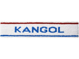 Kangol Bermuda Stripe Headband Stretch Sweatband - White/Ciano - One Size V563-K3302ST-WC130-1SZ