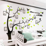 3D Tree Wall Stickers Diy Wall Decals Tree Wall Stickers Arts Decorations For Living ROom Bedroom V1188-MS-227-1286