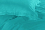 1000TC Tailored Super King Size Teal Duvet Quilt Cover Set V493-SK-7