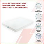 Palermo Queen Mattress Memory Foam Green Tea Infused CertiPUR Approved V63-826551