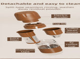 Portable Electric Coffee Bean Grinding Cup & Juicer with Safe Hidden Stainless Steel Blades - 420ML V888-ELOSUNG49269