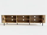 Florence 2 Door Entertainment Unit Oak V1150-UT002