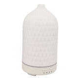 Essential Oil Diffuser Ceramic Rhomboid Aromatherapy Diffuser Ultrasound Cool Mist V1294-YM0901-3113230285411