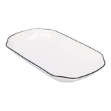 12in Dinner Plate Dish 550ml White Ceramic Noodle Soup Fish Plate Kitchen Tableware for Restaurant V1294-YM0523-3118210320311