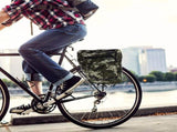 Trunk Bag Camouflage Luggage Saddle for Cycling Green V1192-AZ-W-32367