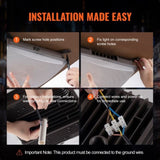 4 PCS LED Canopy Light 150W 16500LM 5000K Daylight Outdoor Canopy Lighting V952-TPDDS150W4JT18VDWV7