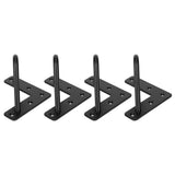 4Pcs Wrought Iron Table Leg U-Shaped Desk Support Legs Furniture Hardware AccessoriesS Accessories V1294-YM0718-3117200186112