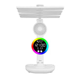 LED Desk Lamp Touch Control Rechargeable Stepless Dimmable Foldable Time Date Temperature Desk Light V1294-YM0901-3119240123411