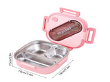 Aespoir Lunch Box, Toddler Lunch Box, Leak-Proof, Four-Sided Clasp for School,Camping,Travel, V1189-WXFWAL-20260319-00412