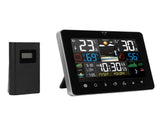 Digital Indoor Outdoor Thermometer Hygrometer Color Display Touch Screen Weather Forecast Station V1294-YM0901-3111260013711