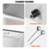 VEVOR Commercial Electric Food Warmer Countertop Buffet 1*18L Pan Bain Marie V952-SYSPBWQPTKQCRX2XJV3