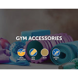 Birch Wood Gymnastic Rings with Adjustable Straps Strength & Calisthenics Training V63-819913