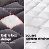 5CM Bedding Luxury Pillowtop Mattress Topper Mat Pad Antibacterial and dust mite-resistant V201-W13345952