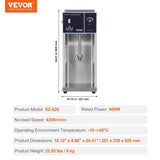 VEVOR Ice Cream Blender, 400W High-Speed Ice Cream Maker Mixer Stir Machine 4200RPM, Stepless Speed V952-BQLJBJBZL9OZ4PGZ9V3