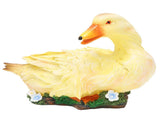 Resin Duck Statue Simulation Duck Ornament Model Decoration for Outdoor Garden YardYellow V1294-YM0901-3111210157812