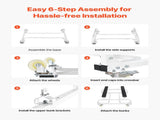 Watercraft PWC Dolly, 1300 lbs Load Capacity, Jet Ski Stand PWC Cart for Moving Watercraft, V952-MTTTC1300B00T70CCV0