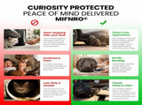 Portable Foldable Pet Playpen Pop Up Mesh Tent for Small Cats Dogs Rabbits Guinea Pigs Indoor V1341-ZY-F645MYCG-BLACK