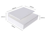 Levede 2x Bedside Tables Side Table White FU6002-WH