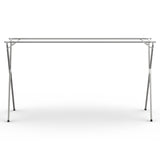 Artiss Clothes Rack Adjustable Foldable Steel HANGER-B-06-FLD-SI