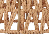 3PCS Faux Rattan Lamp Shades Bohemian Style Paper Braided E14 Bulb Clip On Decorative Lampshade for V1294-YM0901-3119240098711
