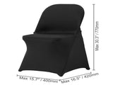 Stretch Spandex Folding Chair Covers, Universal Fitted Chair Cover, Removable Washable Protective V952-YTHS50PCSDKQVPR4GV0