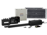 LockMaster Single Swing Gate Opener 40W Full Solar Power Automatic GO-SWING-M01-40W-SOLAR