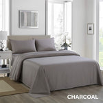 Royal Comfort 1200TC Ultrasoft 4 Piece Sheet Set - Double - Charcoal ABM-205602