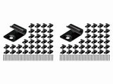 Stainless Steel Clips Deck Clips Universal Decking Clips with Decking Screws for Composite Deck V1366-AZ2-W-14465