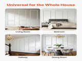 Wall Molding 3 Pack, Wainscoting Panels Kit, Lightweight Paintable Polystyrene, Easy to Install, V952-QMSTJBYXTGGZTSDCK001V0