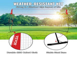 Freestanding Volleyball Training Net for Indoor or Outdoor Use, Adjustable Height Portable Net V952-PQXLW14YC00098F67V0