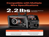 MIG, 130Amp Synergic Mig Welding Machine, 3-in-1 Flux Core MIG/Stick/Lift TIG Multi-Process V952-MIGYXHJ3H113QH258V3