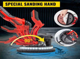 Drywall Sander 750W, Drywall Sander, Foldable Sheetrock Sander, with Telescope Handle, V952-QMDMJ750WZDZKDDD1V3