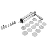 Aluminium Alloy Cookies Biscuits Press Maker Mold Kit Pastry Piping DIY Making Cake Decorating V1294-YM0901-3118200122511
