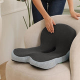 Memory Foam Seat Cushion Lumbar Support Ergonomic Back Support Office Car AAAAA V201-QUEW13819330