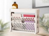 Book Rack Storage Bookshelf Small Storage Bookshelf Bookcase Large Capacity Easy Access for Living V1294-YM0901-3116230016111