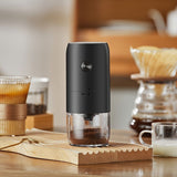 electric coffee grinder, Cliton coffee grinder, ceramic conical burr, portable coffee grinder, V1102-747-98719-WHT-SET