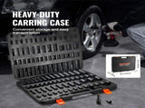 Impact Sockets Set 59pcs 6-Point 3/8" & 1/2" Drive Bit Ratchet Tool Kit V952-CJTTZJ1CRMO53W901V0
