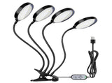 USB Plant Grow Light 312 LEDs Sunlight Full Spectrum Adjustable Desktop Clamp Growing Lamp for V1294-YM0901-L4162-4