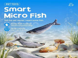 Interactive Electric Cat Toy Fish Set 3 Realistic Mini Simulation Fish with Motion-Activated V1341-ZY-DQ7V9CEA-MULTICOLOR